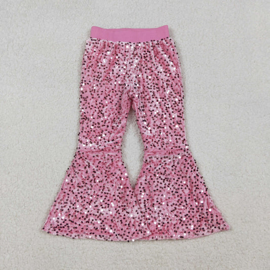 USA Shop Sequin Pink Bell-bottoms