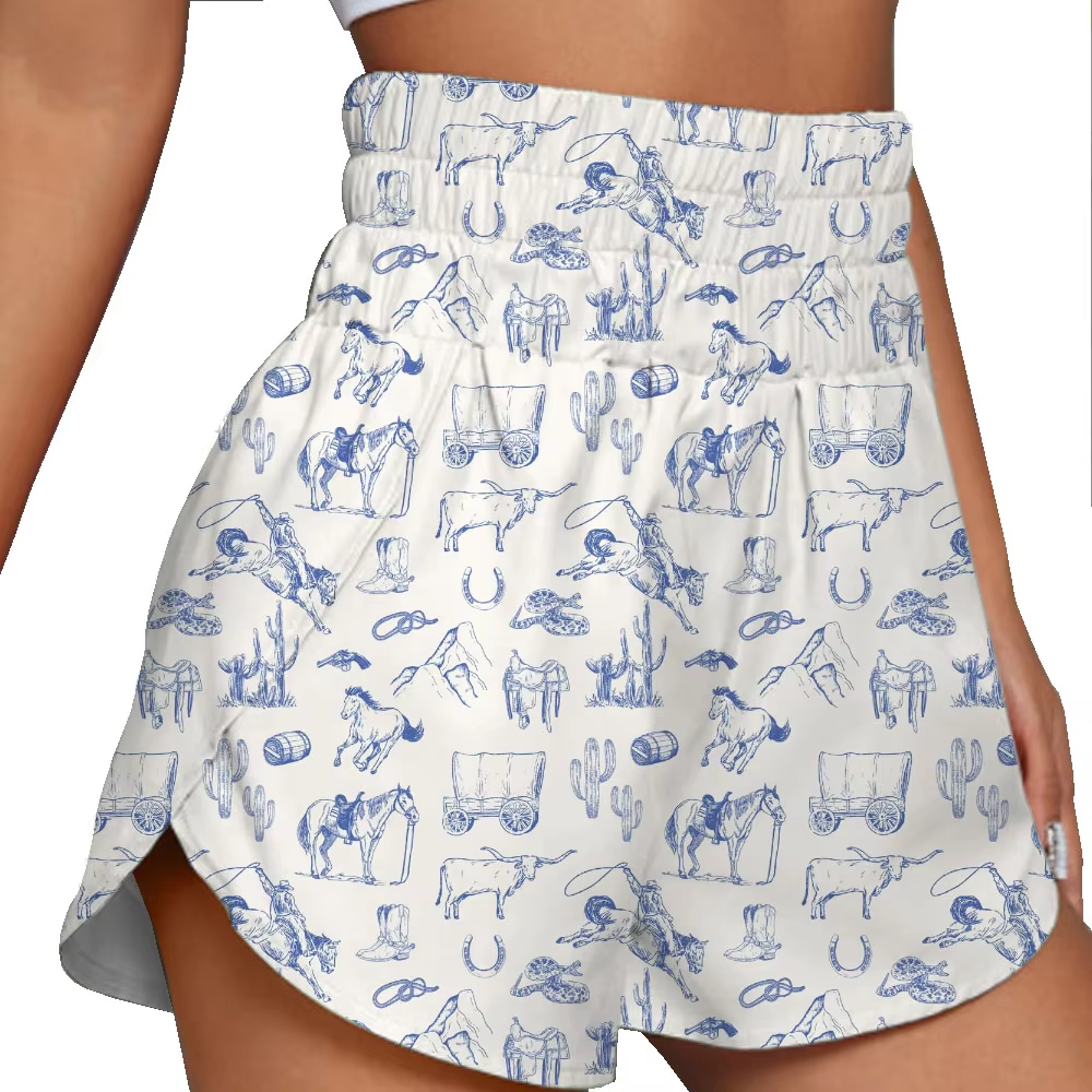 Preorder(moq 5) Adult Women Colorful Summer Shorts Bottoms