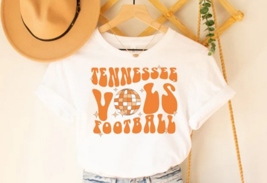 Baby Girls Team Top Vols Football Short Sleeve Tee Shirts Tops split order preorder May 16th