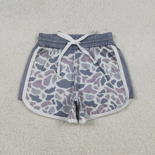 Baby Girls Southern Light Grey Camo Shorts Bottom