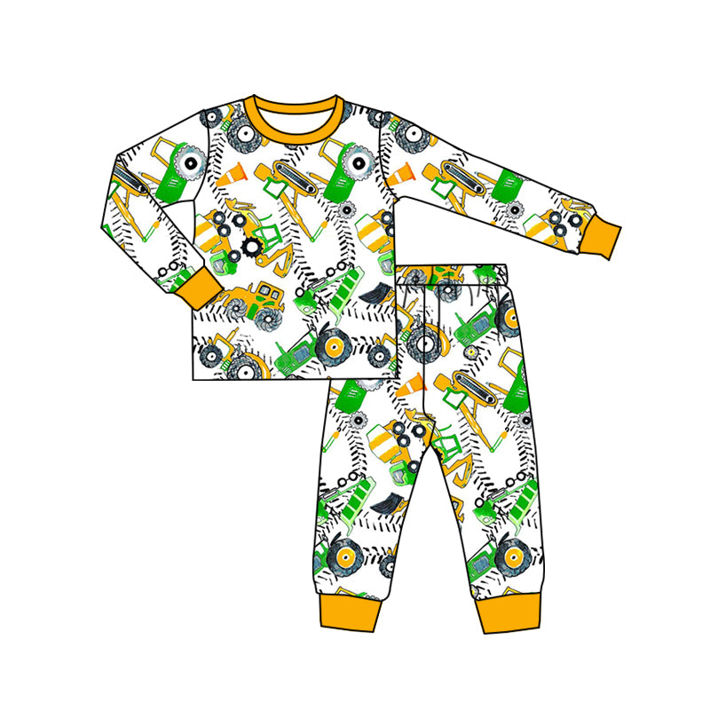 Baby Boys Construction Pajamas Clothing Sets preorder(moq 5)