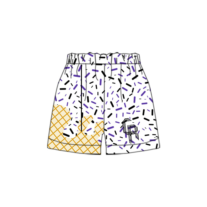 Preorder(moq 5) Adult Men Team White Black CR Shorts Bottoms