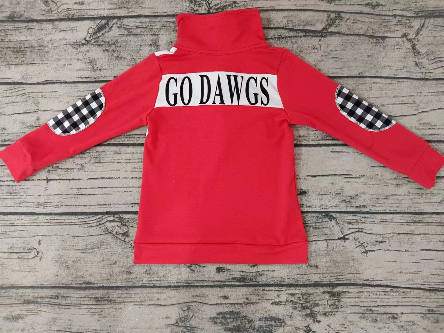 Dogs Team Baby Boys Long Sleeve Zip Pullover Shirt Tops preorder(moq 5)