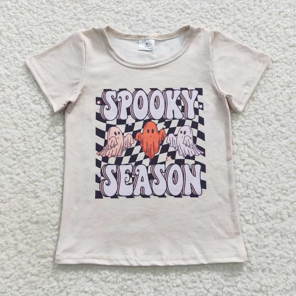 Baby Kids Halloween Spooky Season Tee Shirts Tops