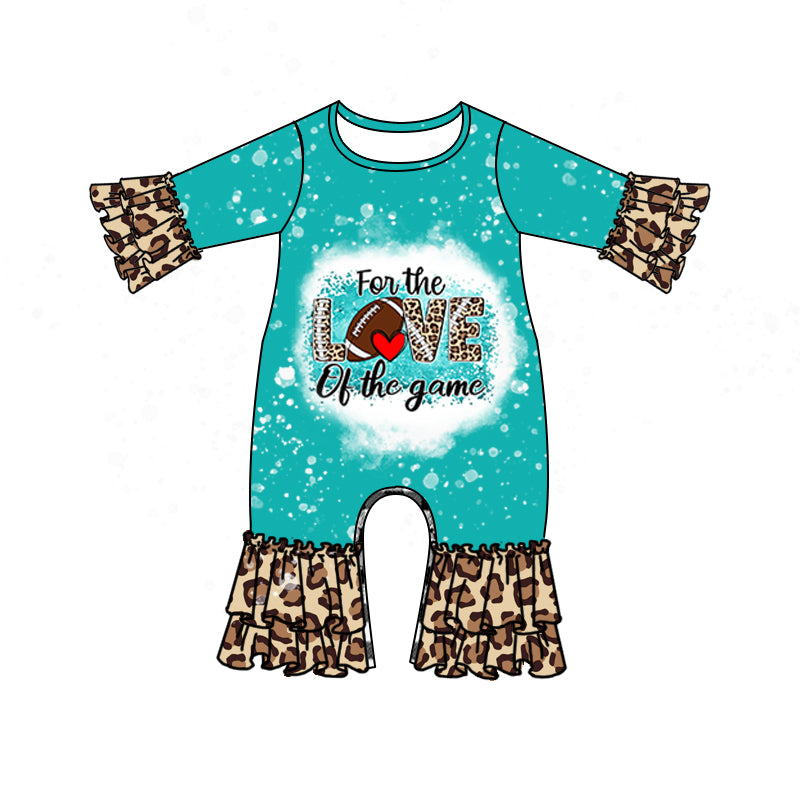 Baby Infant Love Game Leopard Rompers preorder(moq 5)