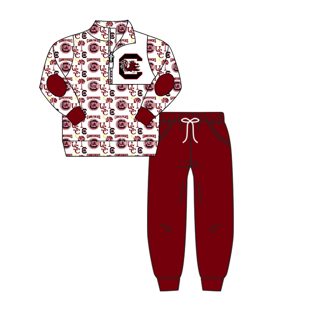 Baby Boys Red Bird Team Top Pants Clothes Sets preorder(moq 5)