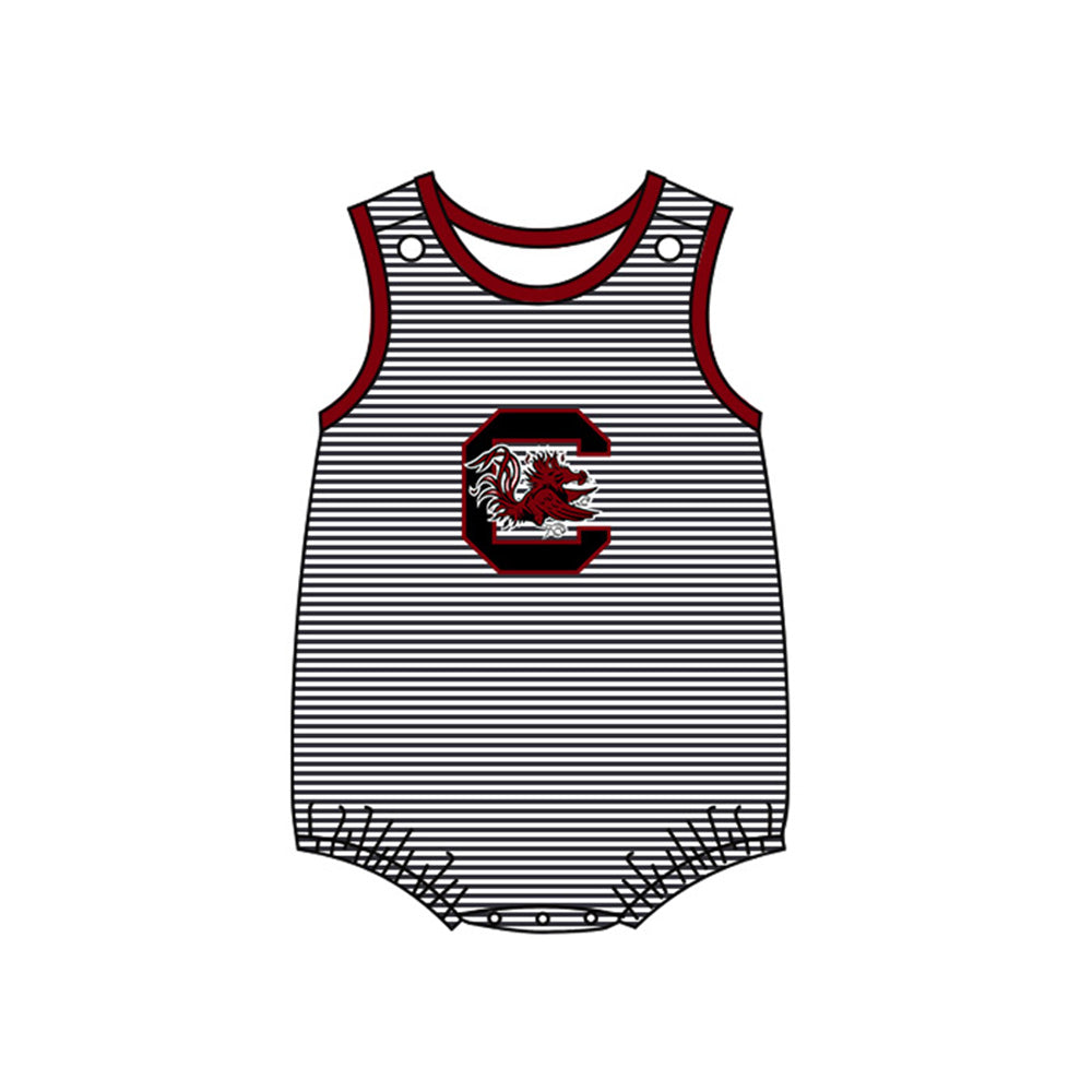 Baby Boys Bird Team Sleeveless Rompers preorder(moq 5)