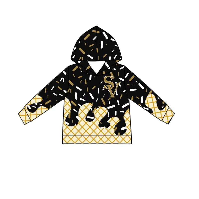 Preorder (moq 5)Baby Boys Long Sleeves SV Team Hoodies Top