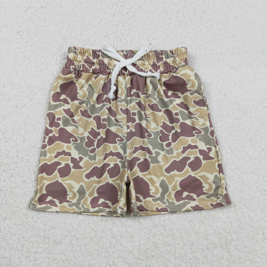 Baby Boys Southern Khaki Camo Pockets Shorts Bottoms