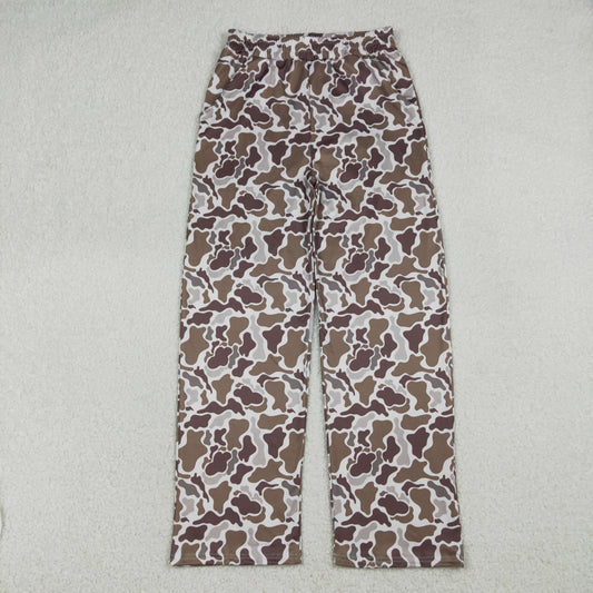 Adult Women Southern Camo Pockets Straight Pants Bottom