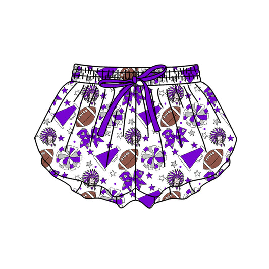 Preorder (moq 5)Baby Girls Bows Stars Footballs Team Butterfly Shorts Bottom