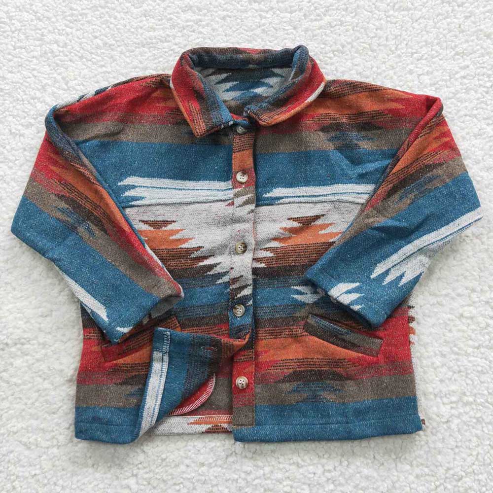 Baby Kids Western Aztec Jackets Cardigans