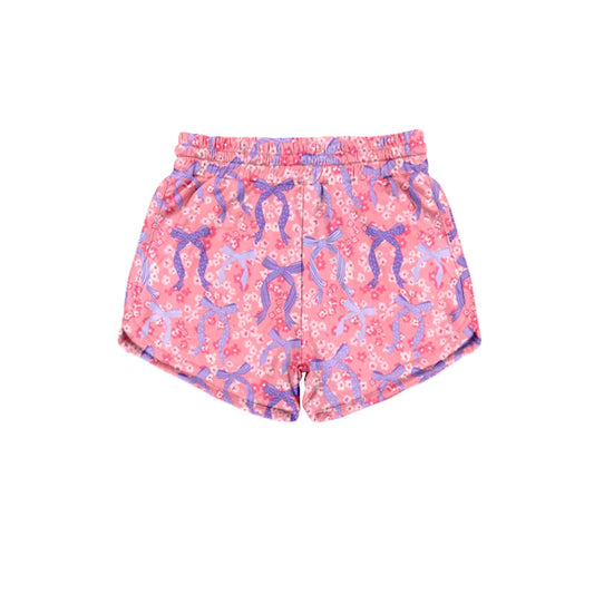 Preorder (moq 5)Baby Girls Colorful Bows Flowers Shorts Bottom