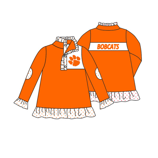 Baby Girls Team 3 Buttons Shirts Pullovers preorder(moq 5)