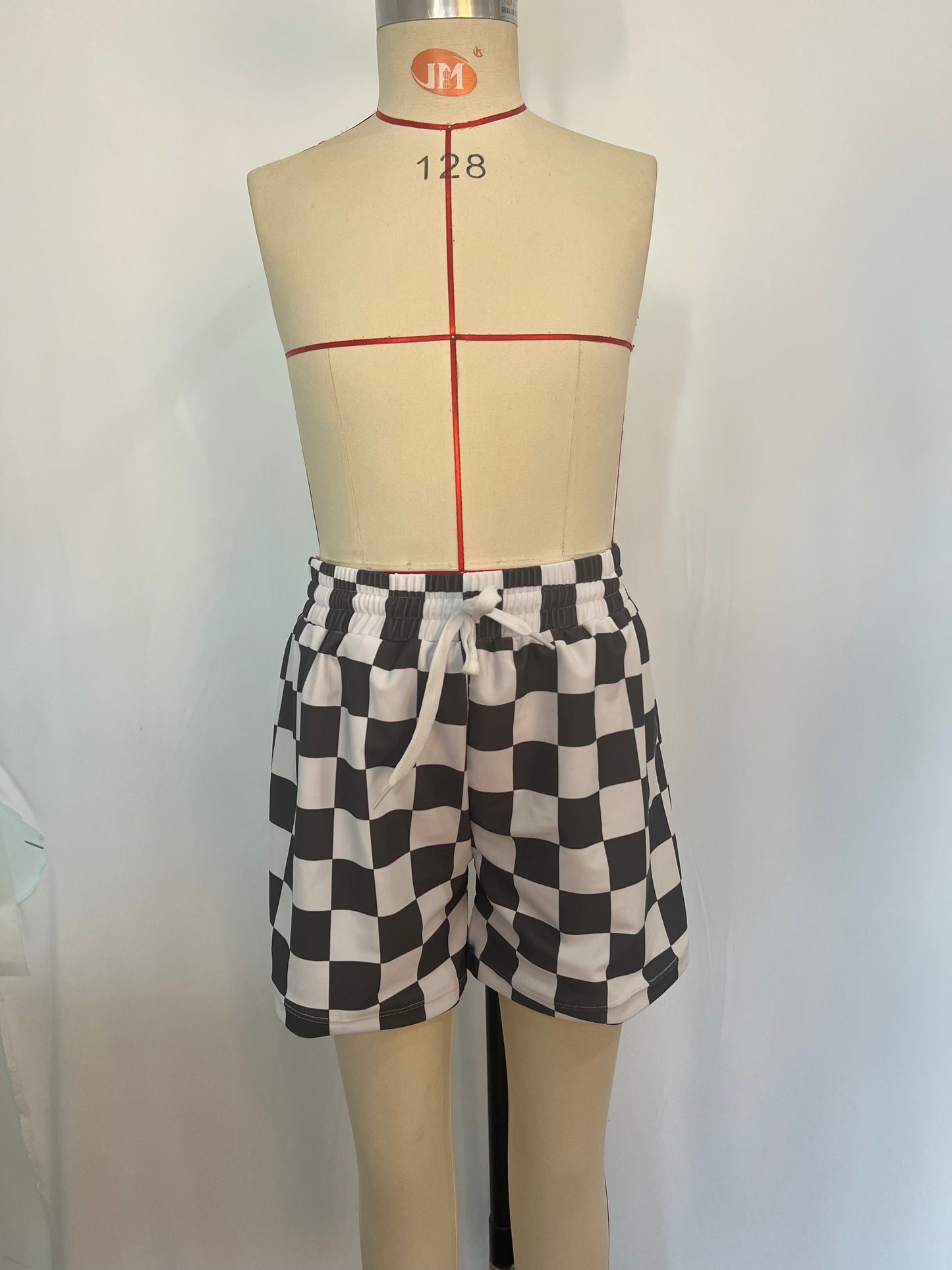 Baby Boys Summer Western Black Checkered Trunks Swimsuits Swimwear preorder