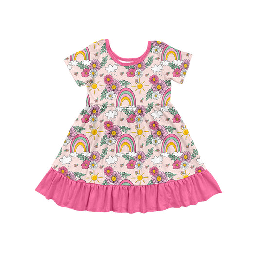 Baby Girls Sassy Little Soul Knee Length Dresses preorder(MOQ 5)