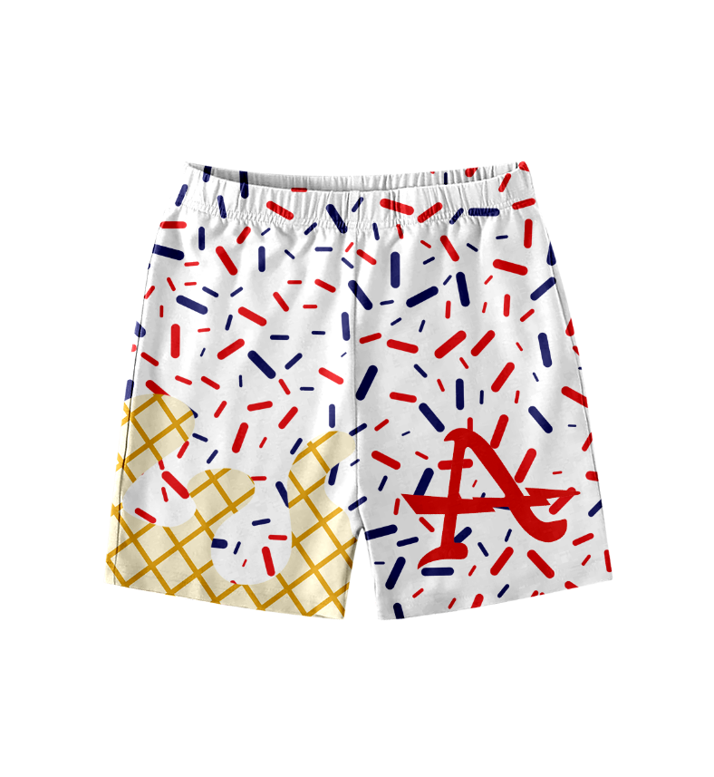 Custom moq 5 football team A adult man shorts