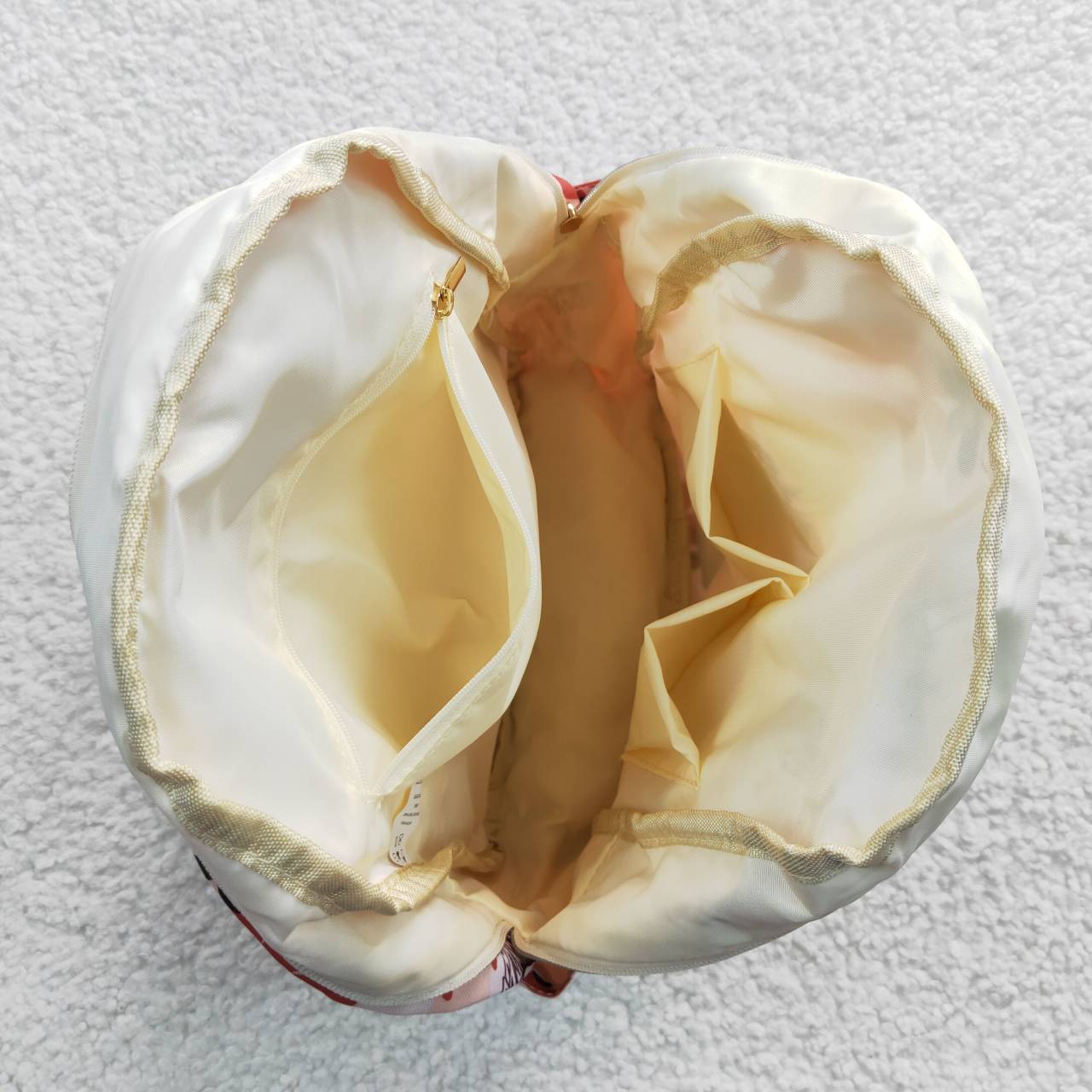 Baby Kids Children Orange Highland Cow Flowers Print Western Back Bags