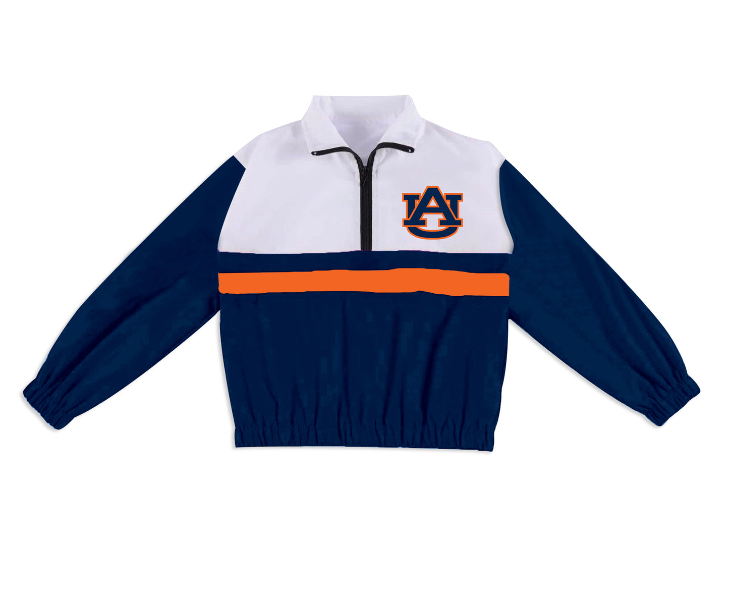 Preorder (moq 5)Baby Boys Long Sleeve AU Team Zip Pullovers Tops