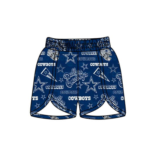 Preorder(moq 5) Adult Women Dallas Cowboys Waist Team Shorts Bottoms