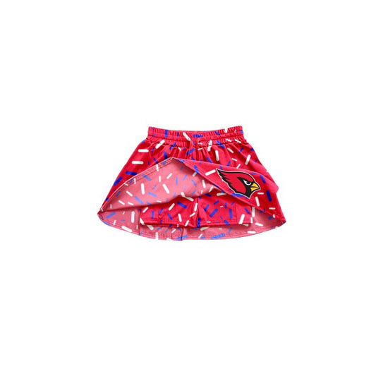 Preorder(moq 5) Baby Girls Red Bird Team Skort Shorts Bottoms