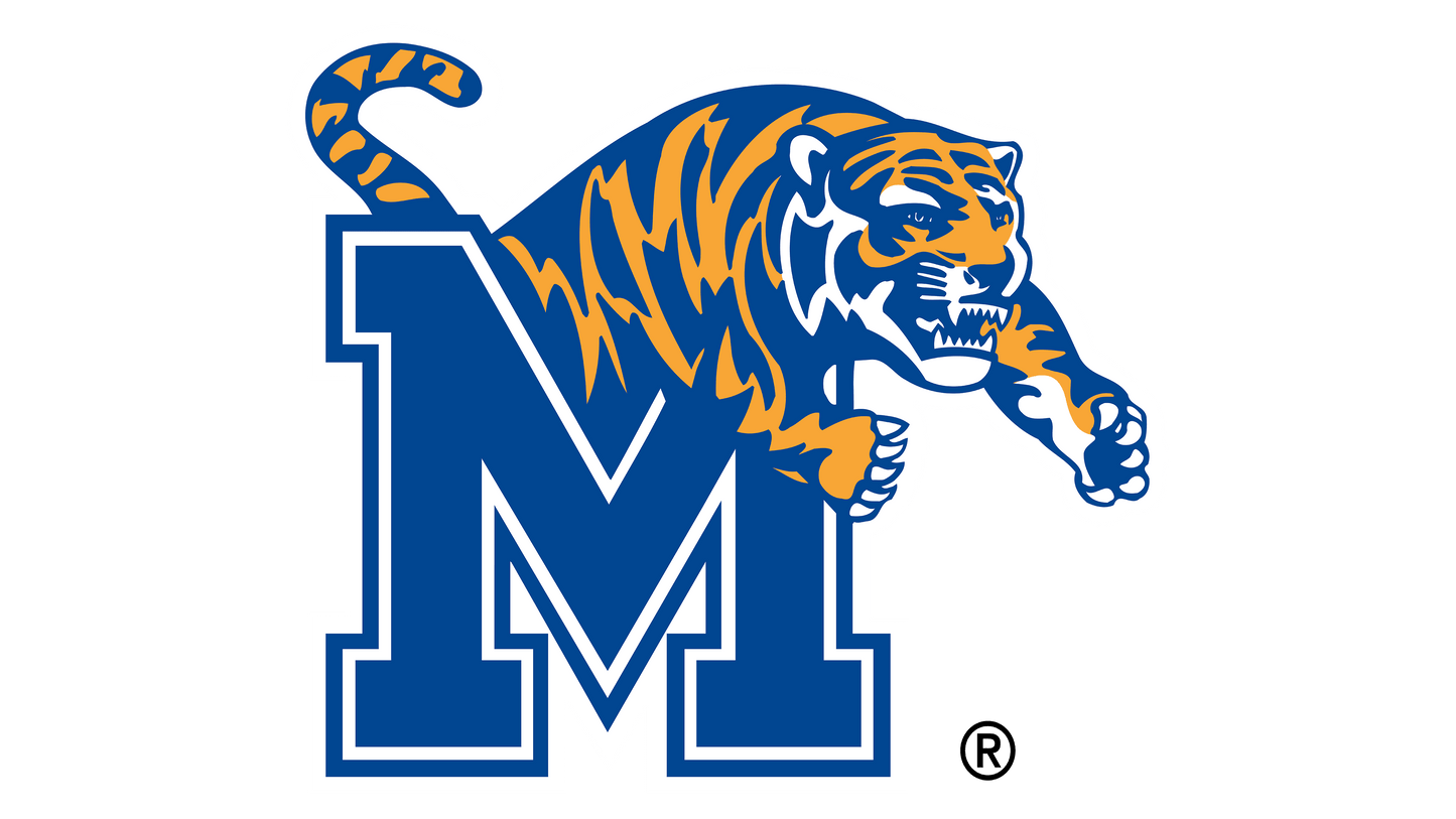 Preorder (moq 5)Baby Boys Memphis Tigers Top Blue Checked Shorts Team Clothes Sets