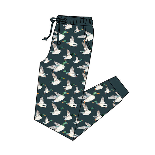 Adult Men Ducks Navy Pants Pajamas Preorder(moq 5)