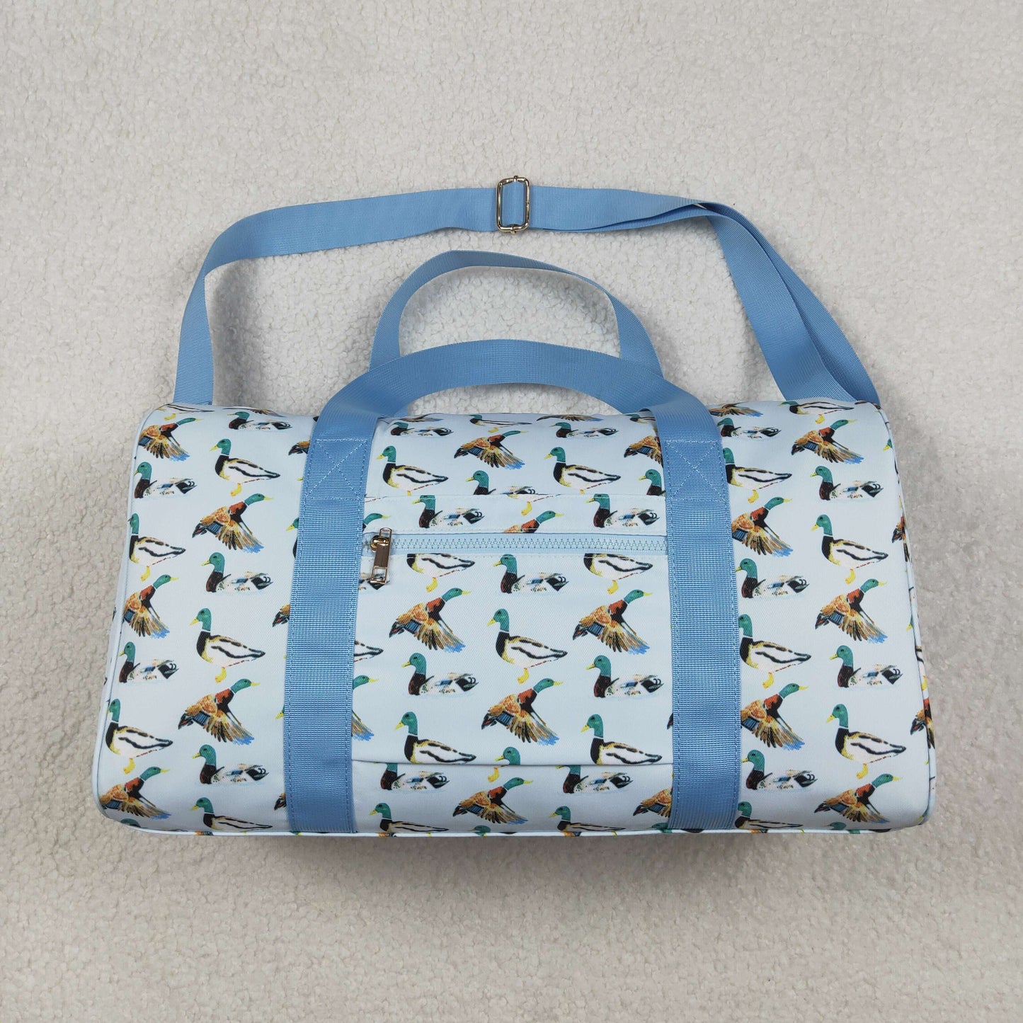 Baby Girls Adult Blue Ducks Duffle Gym Bags