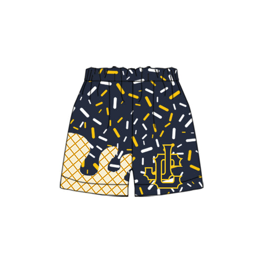 Preorder (moq 5)Baby Boys Drip Navy JC Team Shorts Bottom