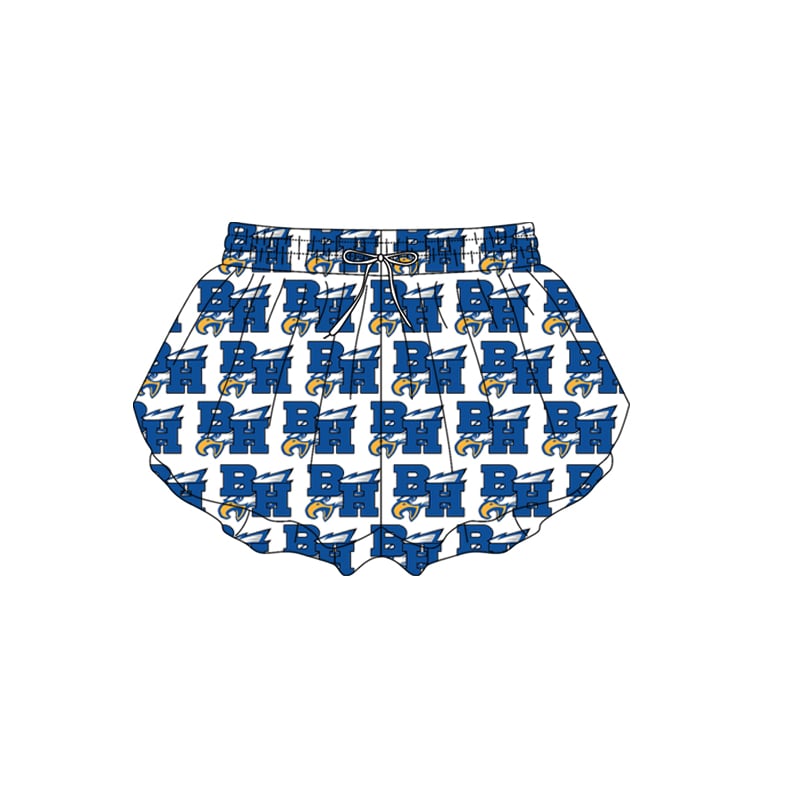 Preorder(moq 5) Baby Girls BH Eagle Team Butterfly Shorts Bottoms