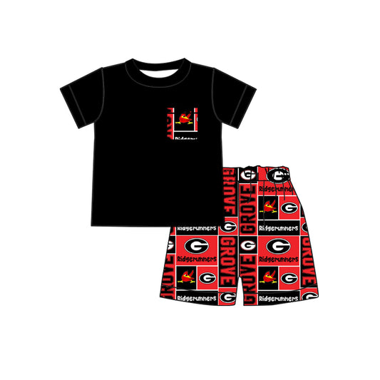 Baby Boys G Dog Team Shirt Shorts Outfits Sets split order preorder May 20th