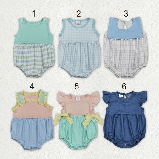 Sibling Baby Boys Girls Rompers