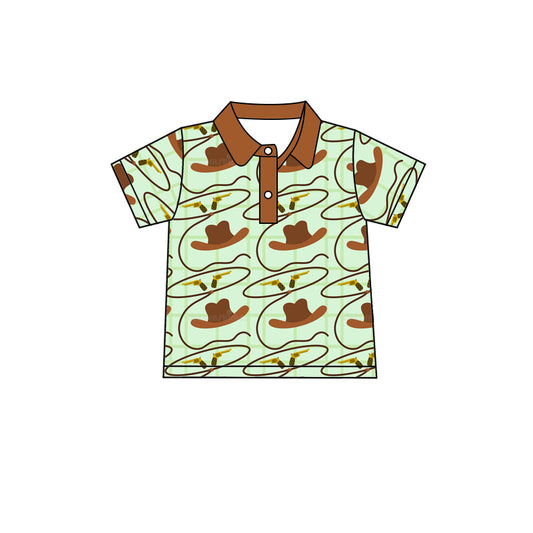 Baby Boys Hats Shirt Summer Short Sleeve Tops preorder(moq 5)