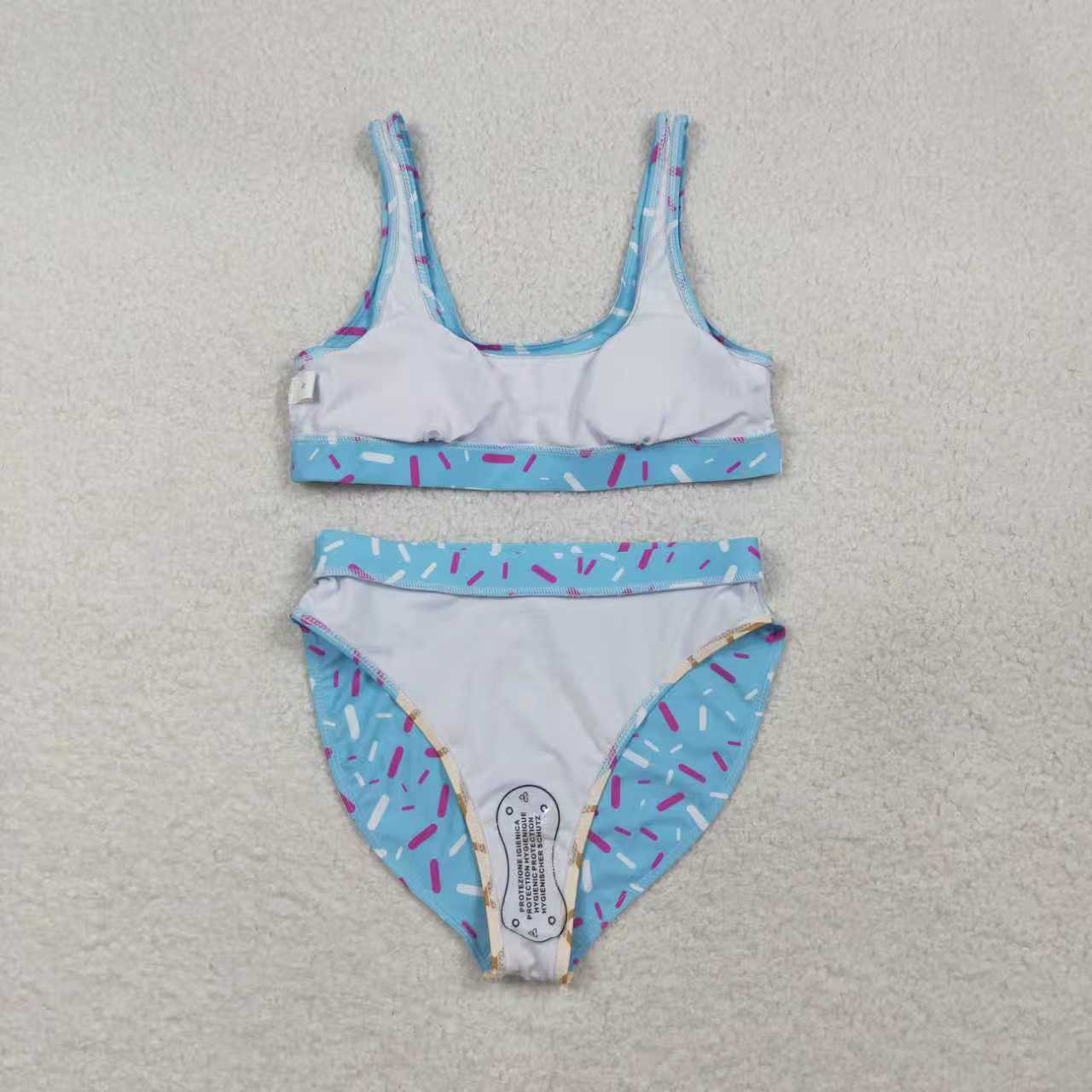 Sibling Adult Women Drip Sprinkles Team Swimsuits Trunks Bottom