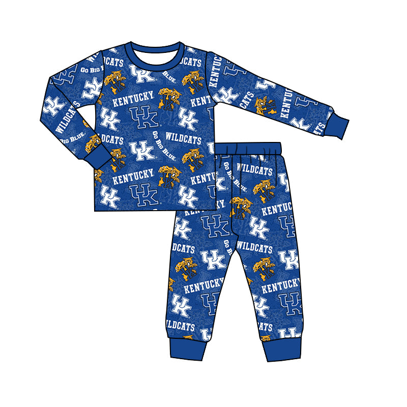 Baby Boys UK Tigers Team Top Pants Pajamas Clothes Sets Preorder(moq 5)