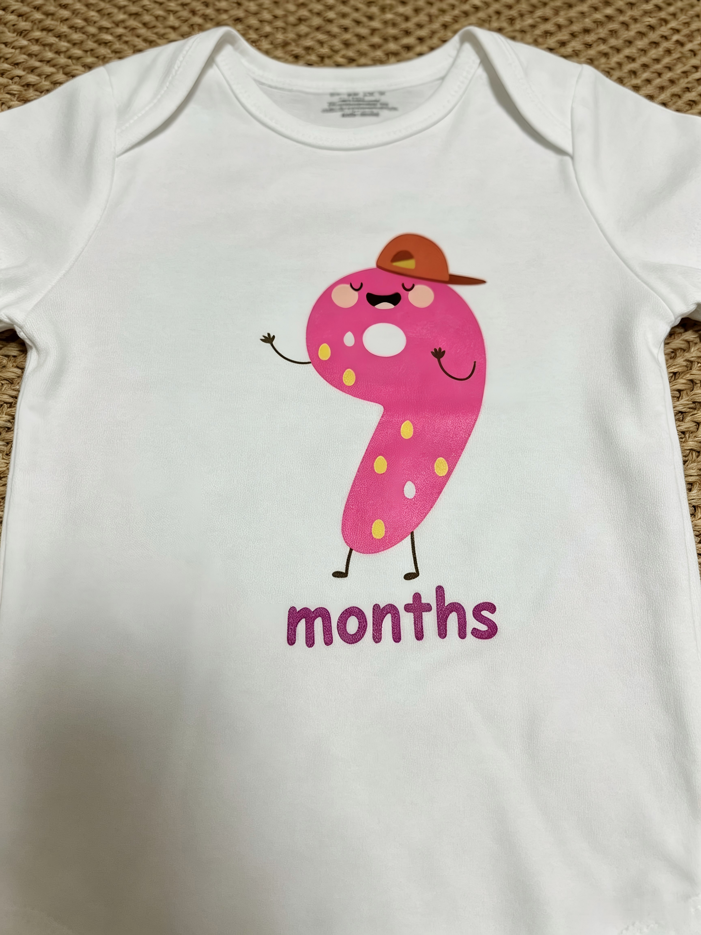 Sibling Baby Boys Girls Short Sleeve Vinyl Rompers