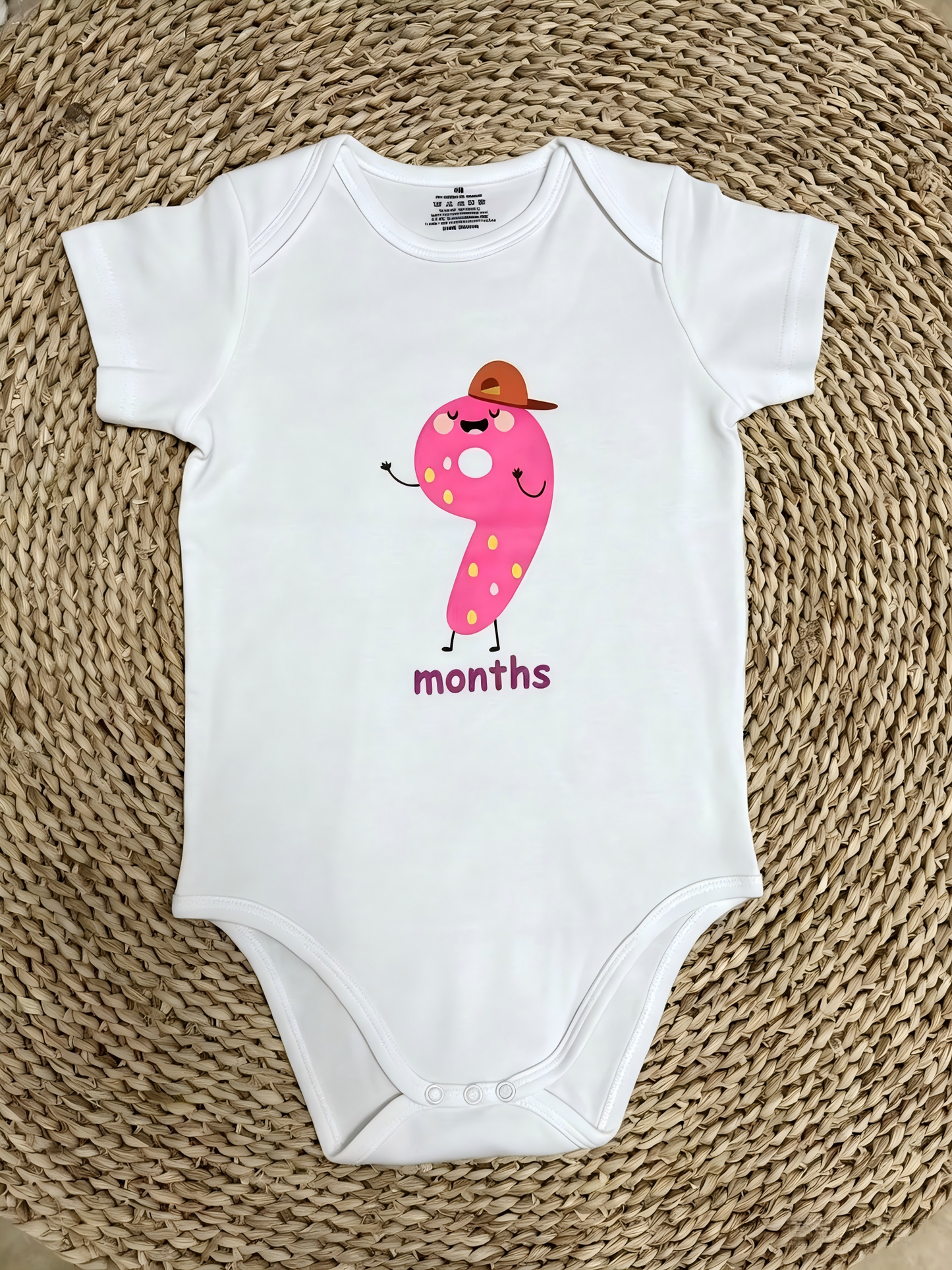 Sibling Baby Boys Girls Short Sleeve Vinyl Rompers