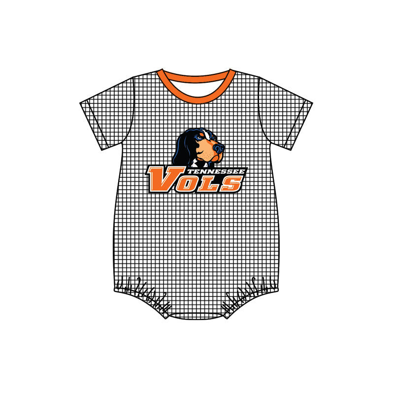 Baby Boys T Vols Team Short Sleeve Rompers preorder(moq 5)