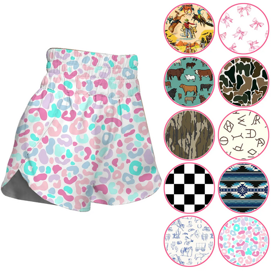 Preorder(moq 5) Adult Women Colorful Summer Shorts Bottoms