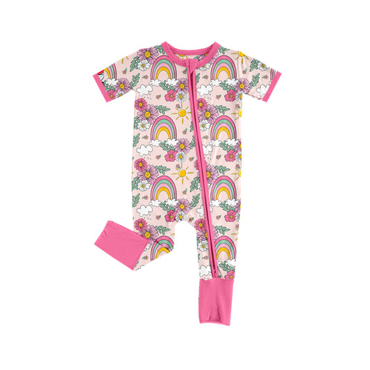 Baby Girls Sassy Little Soul Zip Rompers preorder(moq 5)