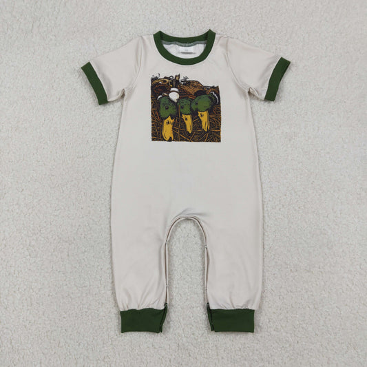 Baby Boys Ducks Calls Hunting Footie Rompers