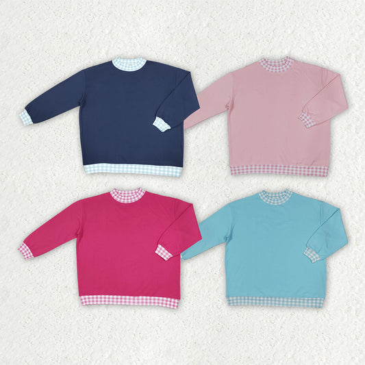 Sibling Adult Women Long Sleeve Sweater Tee Shirts Tops
