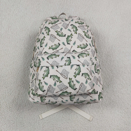 Baby Kids Children Fishing Green Color Back Bags