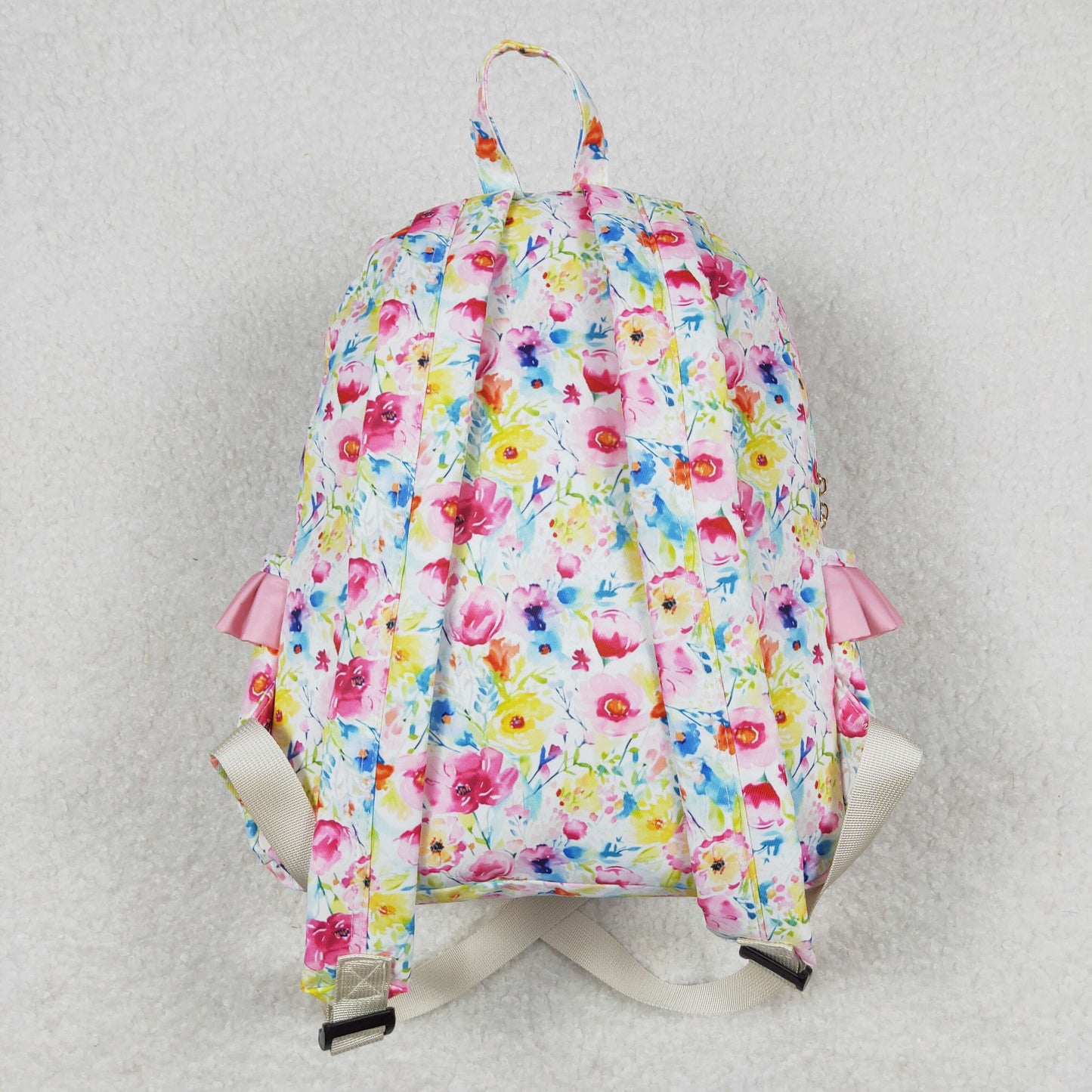 USA Shop Baby Children Colorful Flowers School Backpack Bags