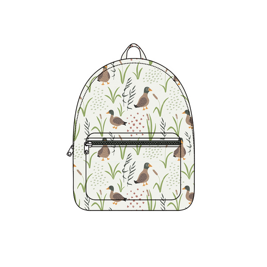 Baby Kids Mallard Ducks Hunting Backpack Back Bags Preorder