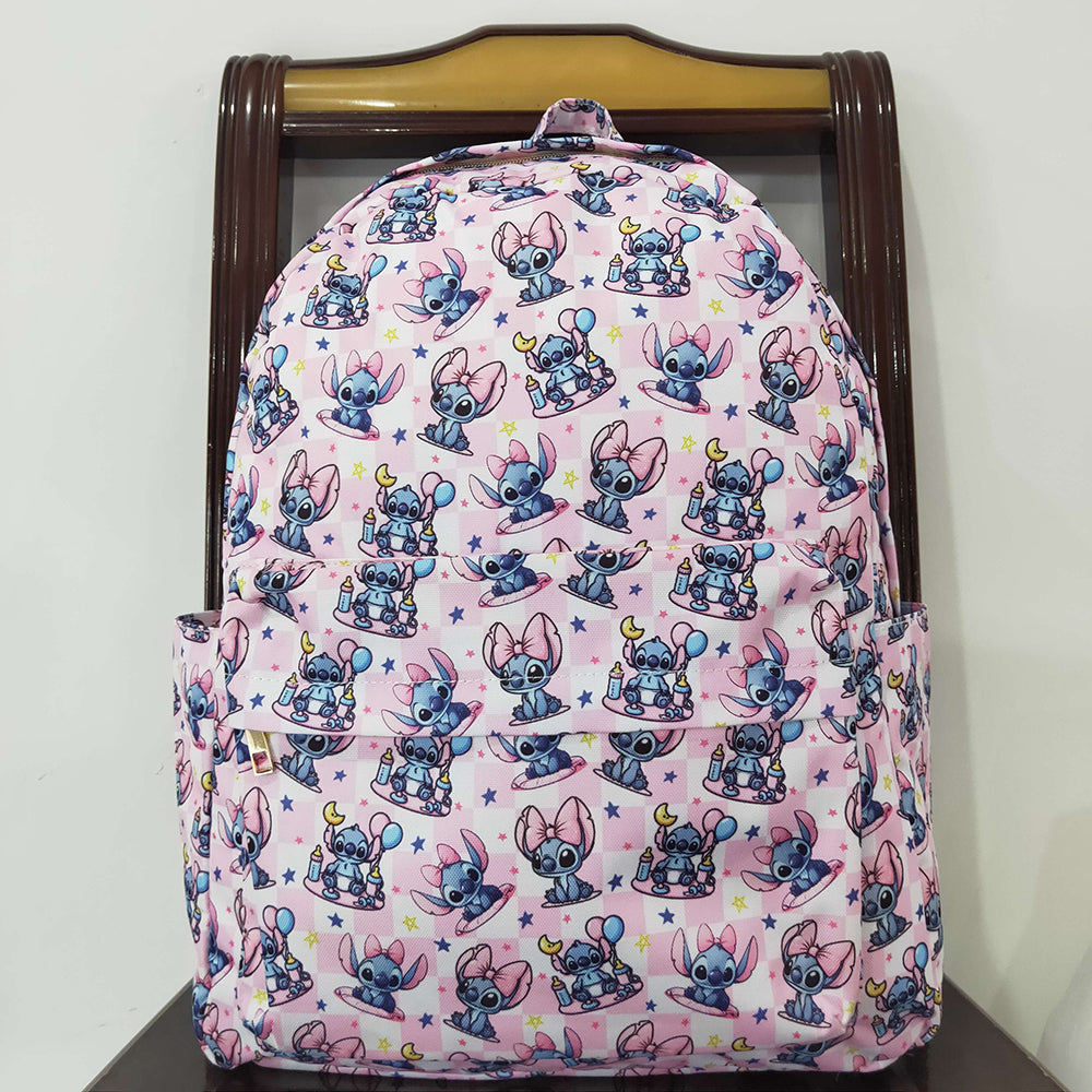 Baby Kids Girls Pink Mouse Backpack Back Bags