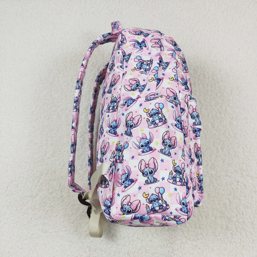 Baby Kids Girls Pink Mouse Backpack Back Bags