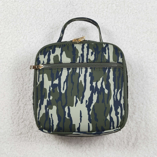 USA Shop Baby Kids Wood Camo School Lunch Boxes