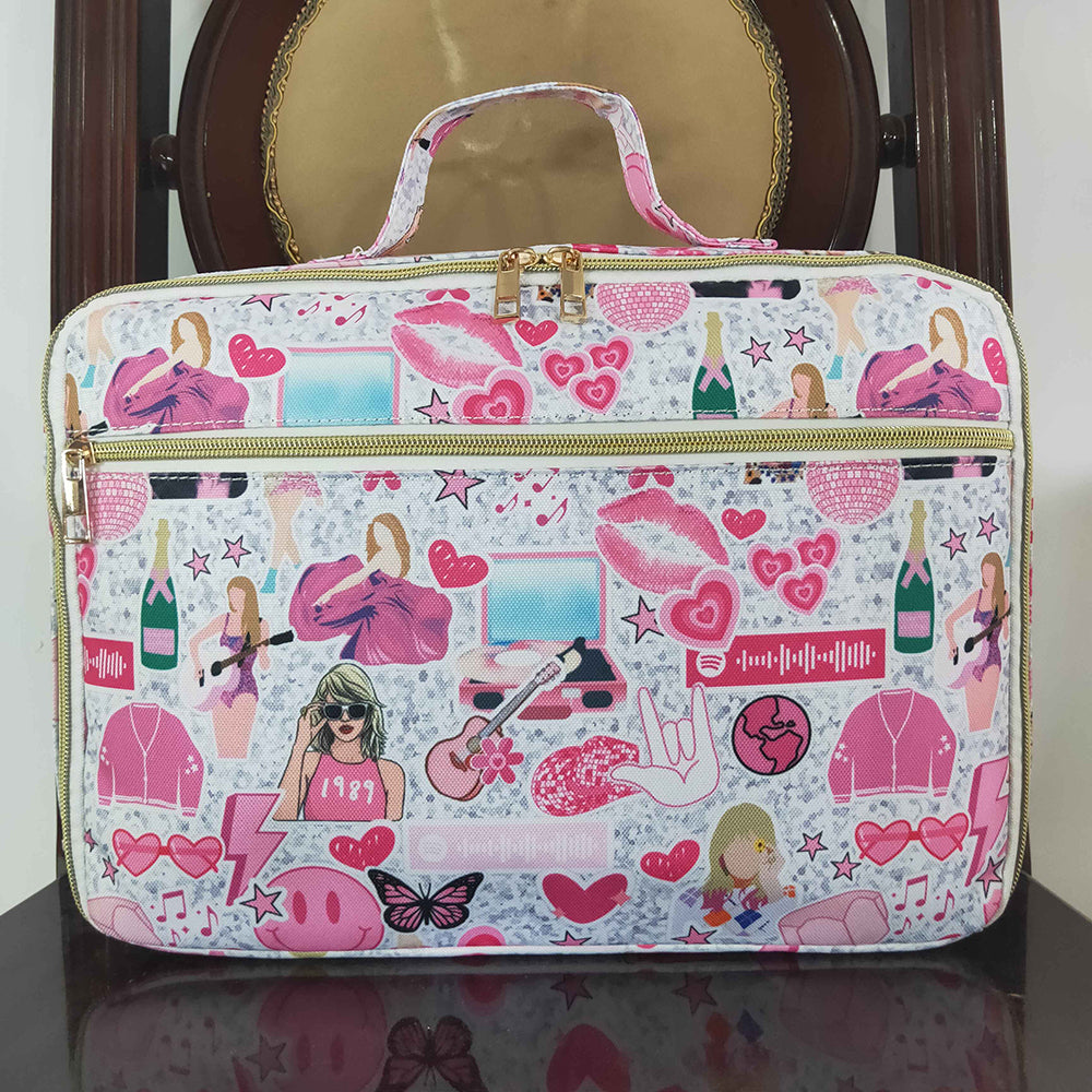 Baby Girls Pink Singer Lunch Dinnder Picnic Box Bags