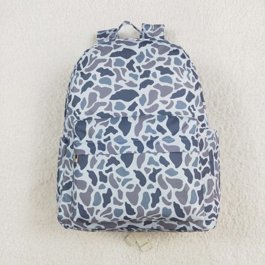 USA Shop Baby Children Light Grey Camo School Backpack Bags